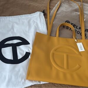 Telfar Yellow Tote Bag